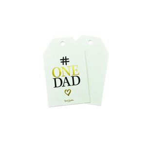 # One Dad Gift Tag