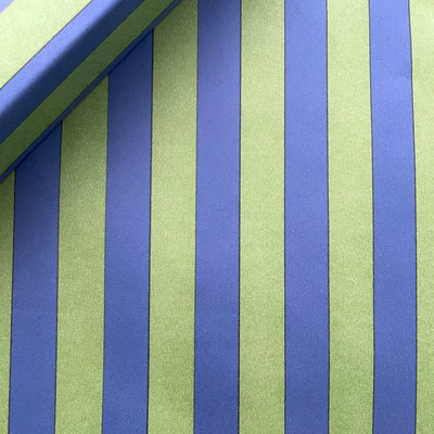 Pavilion Stripe - Blueberry/Kiwi