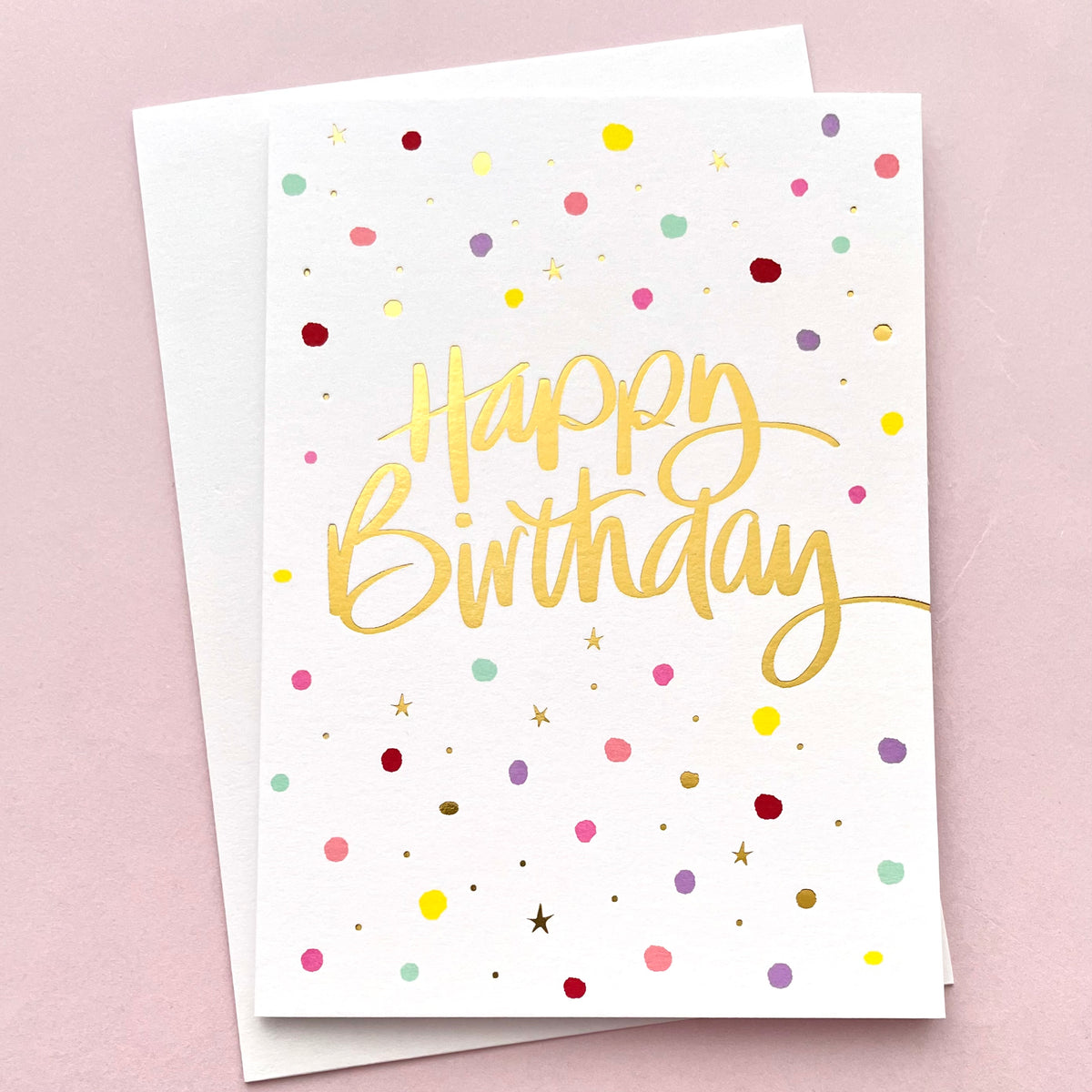 Confetti Birthday Greeting Card