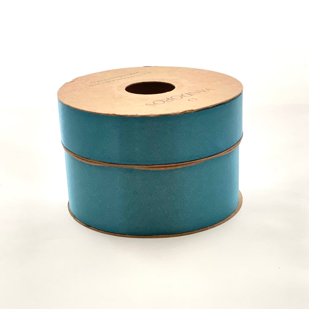 Double Satin Ribbon - Evergreen Pearl