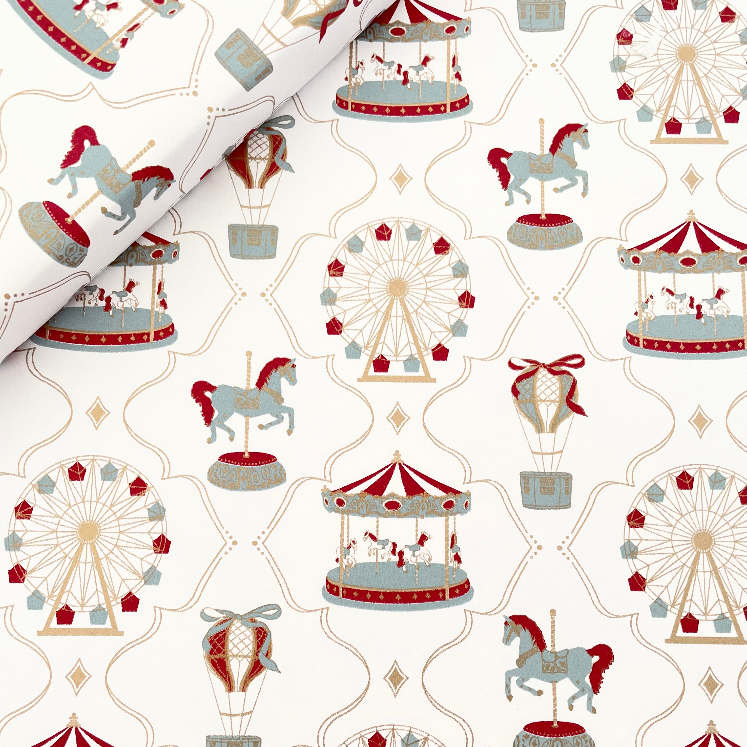 Carousel - Red/Blue