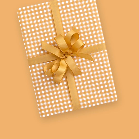 Gingham - Toffee