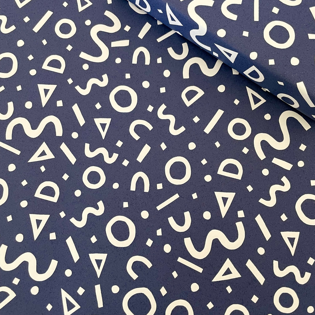 Squiggle - Navy