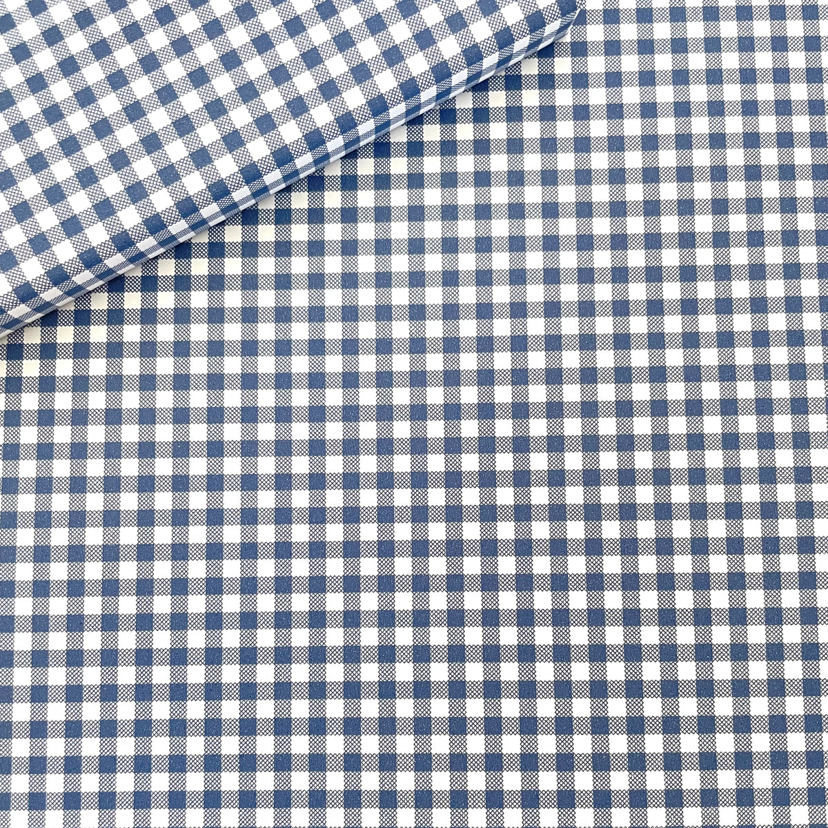 Gingham - Navy