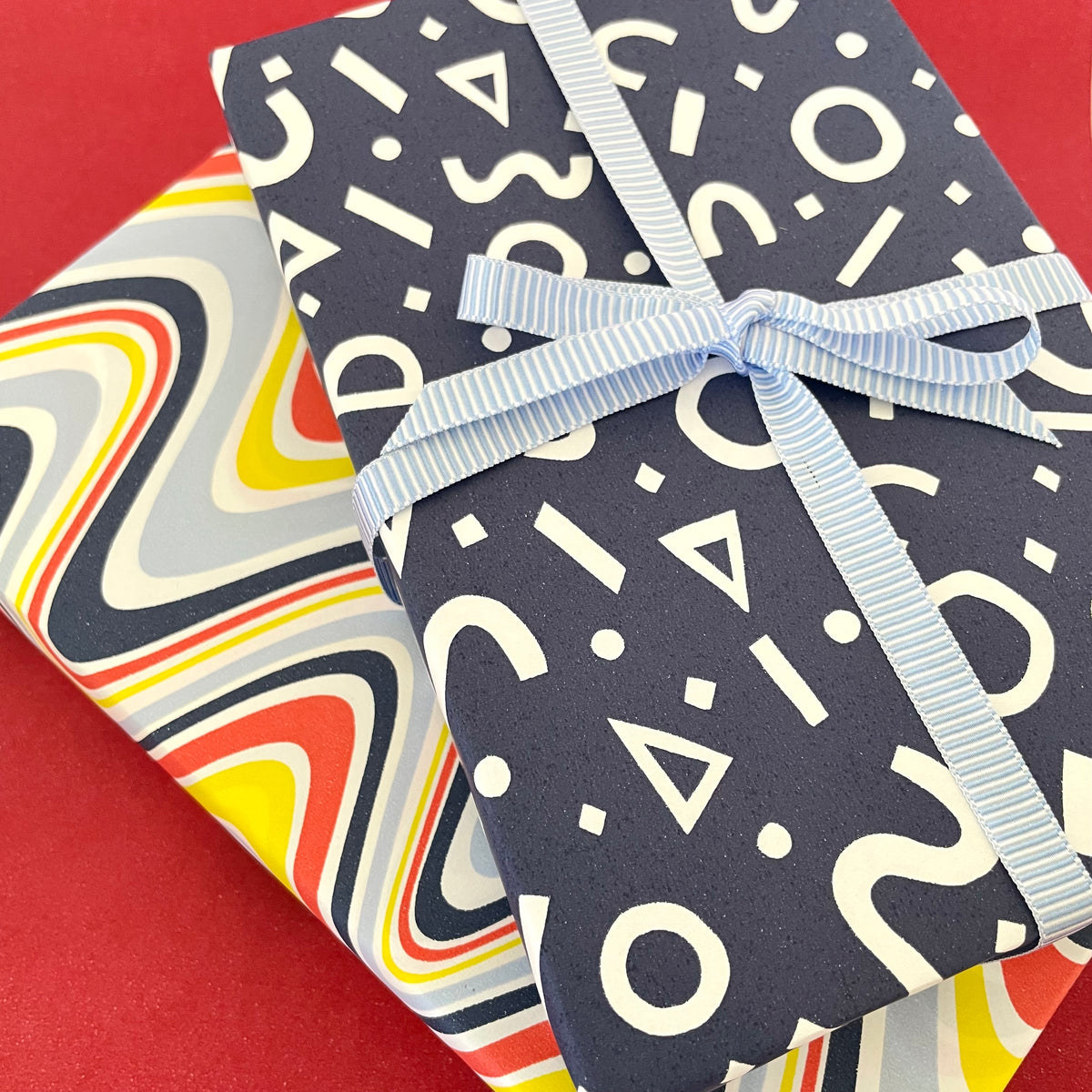 Squiggle - Navy