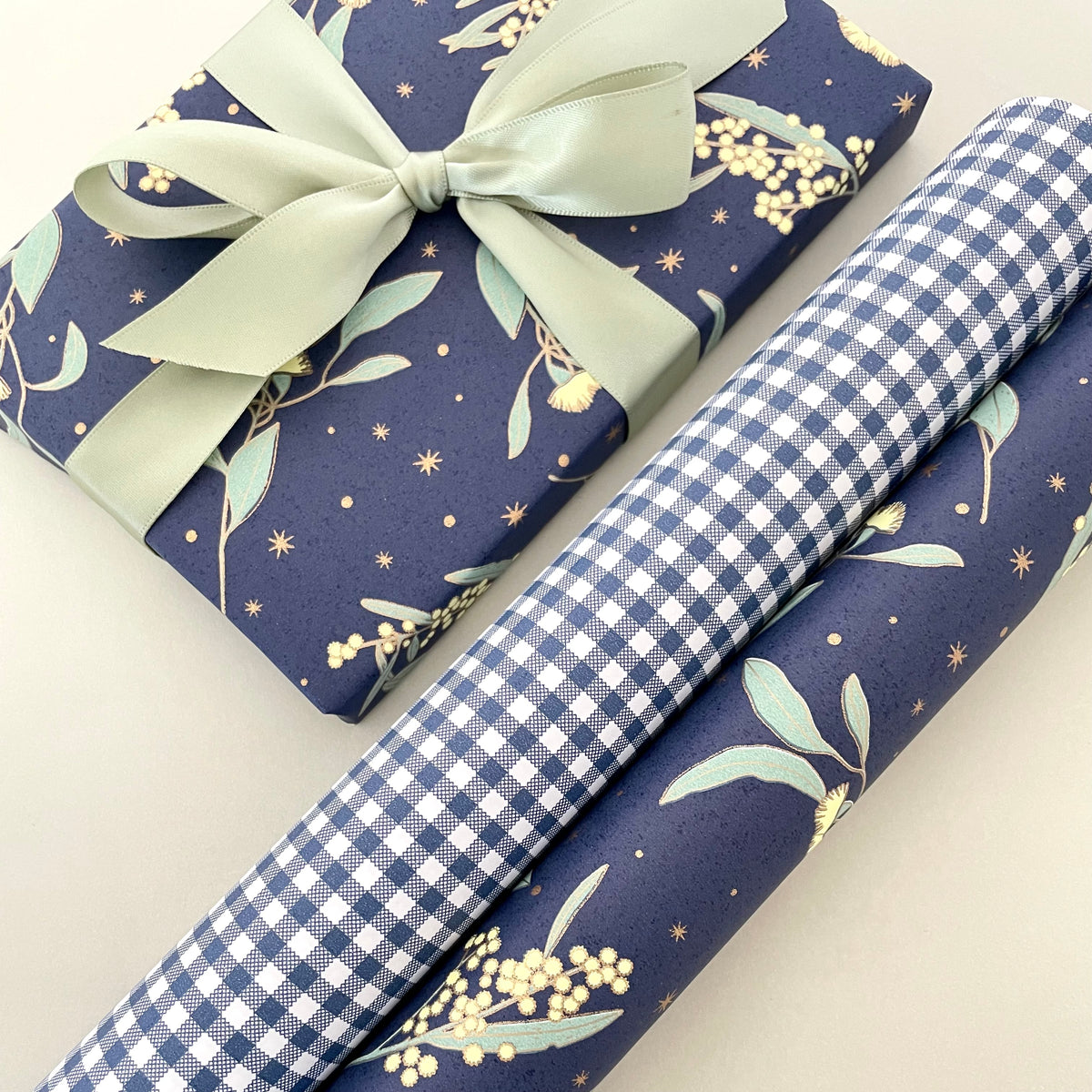 Gingham - Navy
