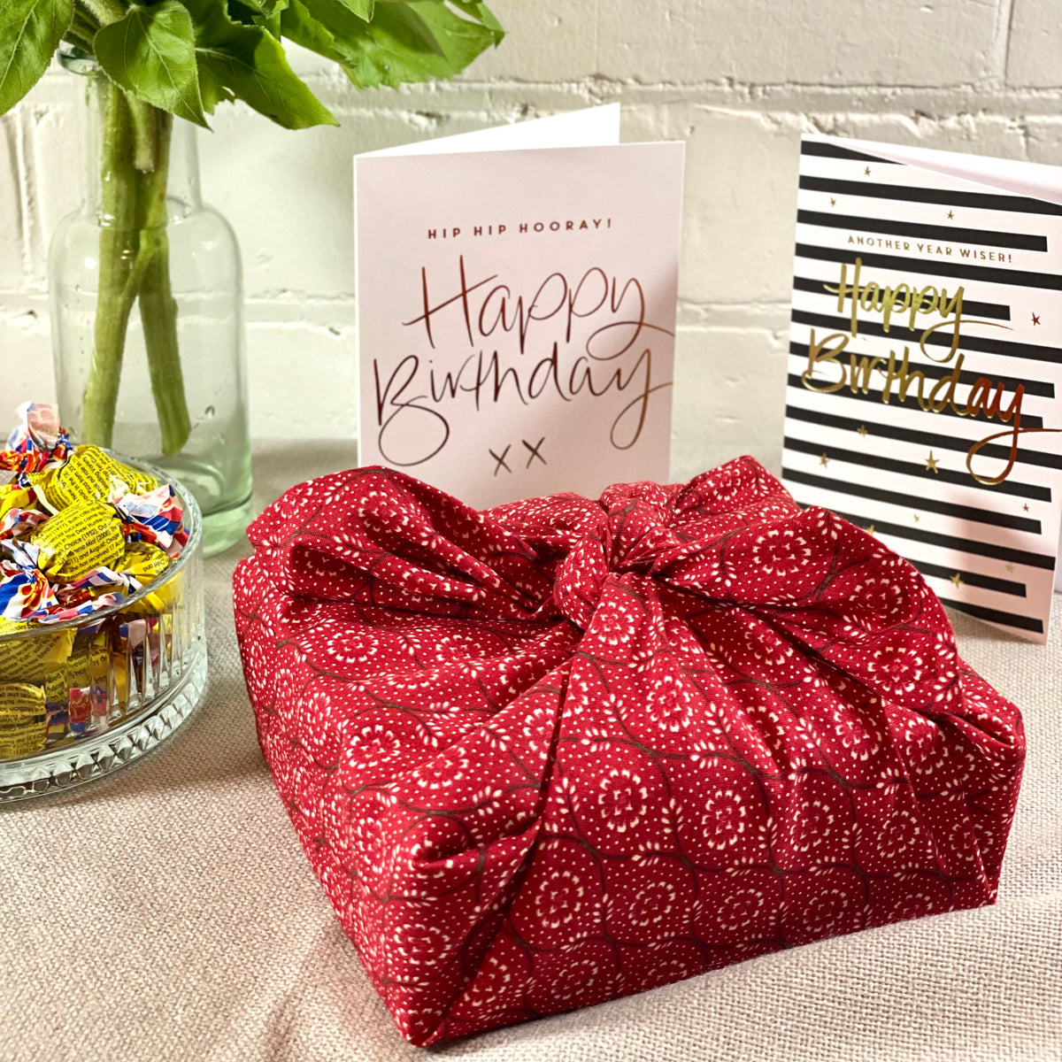 Bonnie - Reusable Fabric Gift Wrap