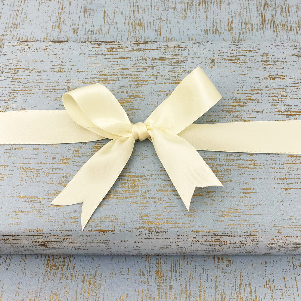 
            
                Load image into Gallery viewer, Double Satin Ribbon - Ivory
            
        