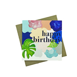 
            
                Load image into Gallery viewer, Bold Floral Birthday Greeting Card
            
        