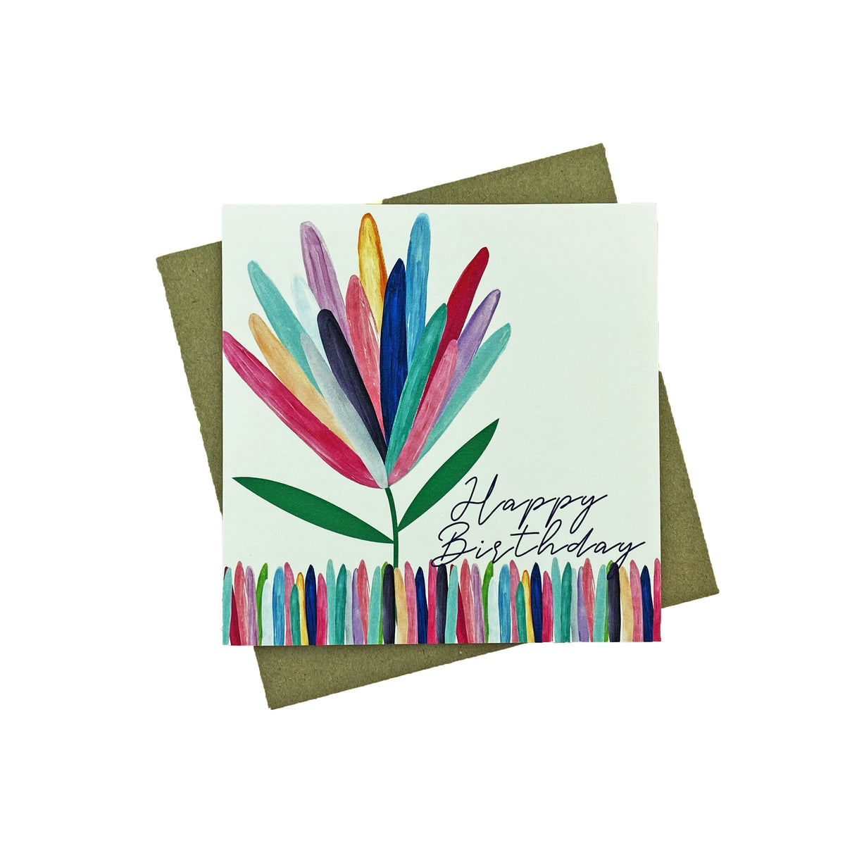 Protea Birthday Greeting Card
