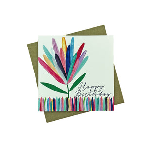 
            
                Load image into Gallery viewer, Protea Birthday Greeting Card
            
        