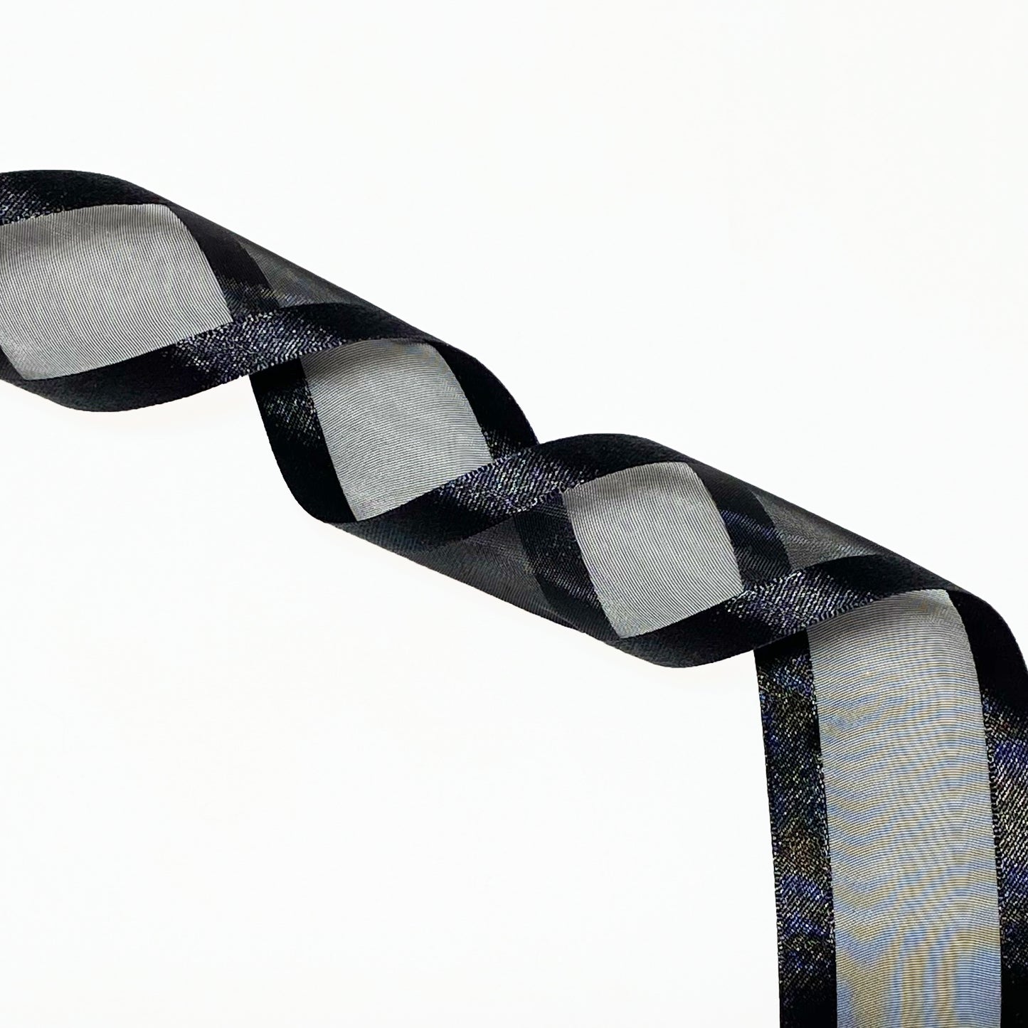 
                  
                    Satin Edge Organza - Black
                  
                