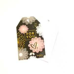Floral For You Gift Tag