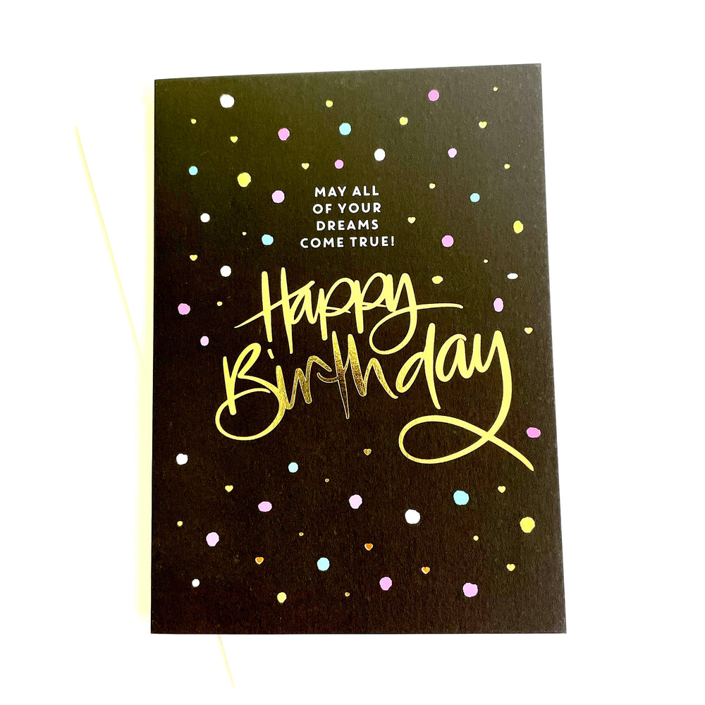 
            
                Load image into Gallery viewer, Disco Confetti Birthday Card
            
        